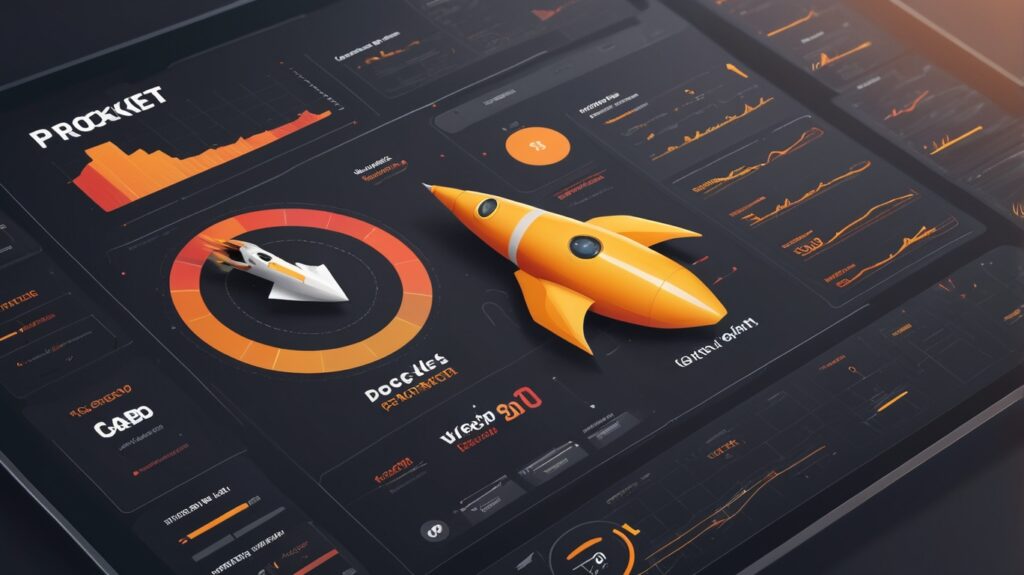 панель инструментов WP Rocket с настройками производительности