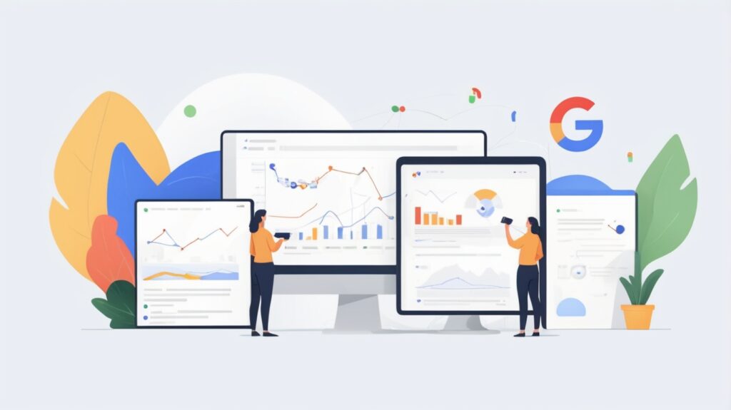 Пошаговая схема добавления сайта в Google Search Console.